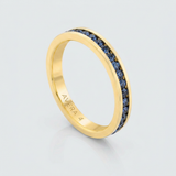 Avera Stylish Stackables Montana Ring in Blue — 4 / Blue — view 1