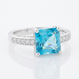 Avera Princess Bella Statement Ring in Turquoise and Aqua — 5 / Turquoise/Aqua — view 1