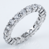 Avera Mini Elizabeth Band Sterling Silver Stackable Ring — 5 / Silver — view 1