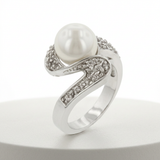 Avera Triton Pearl Ring In Sterling Silver — 5 / Silver — view 1