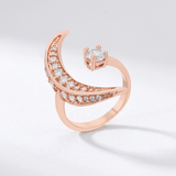 Avera Luna .75ct Cubic Zirconia Delicate Ring in Pink — 5 / Pink — view 1