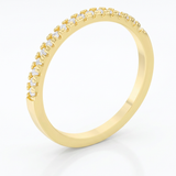 Avera 0.11 Ct Delicate Band Ring in Solid Gold — 5 / Gold — view 1