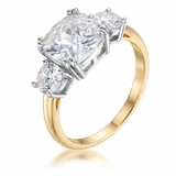 The Cushion Cut Royal Ring — 5 / Gold — view 1
