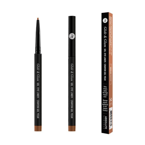 ABSOLUTE Glide & Glam Gel Eyeliner - Rose Gold