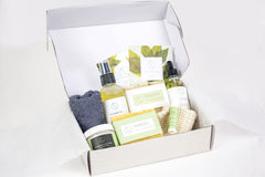 Fresh earthy Natural skincare set, Eucalyptus bath and body, Men Grooming kit/Body oil by Lizush