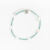 Meribella Shell Stone Anklet by Fashion Hut Jewelry