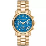 Michael Kors Women's Runway Blue Dial Watch - MK7353 by Balec Group
