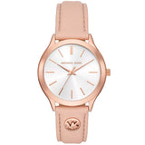 Michael Kors Women's Slim Runway White Dial Watch - MK7467 by Balec Group