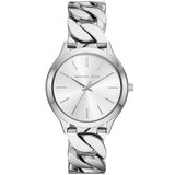 Michael Kors Women's Slim Runway White Dial Watch - MK7474 by Balec Group