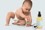 ORGANIC CALMING BABY OIL Nourishing, Soothing, Calming by Lizush
