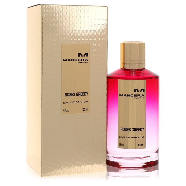 Mancera Roses Greedy by Mancera Eau De Parfum Spray (Unisex) 4 oz for Women