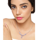 5.54 Carat Genuine Tanzanite .925 Sterling Silver Necklace