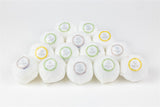 Bath Bombs Gift Box, Set of 14 Big 100% Natural Relaxing Bath Bombs by Lizush