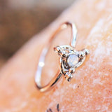 316L Stainless Steel Ornate Swirl Design Nose Hoop / Cartilage Earring by Fashion Hut Jewelry