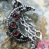 Sun & Moon Dangle Navel Ring by Fashion Hut Jewelry