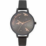 Olivia Burton Women's Pearly Queen Black Dial Watch - OB16PQ02 by Balec Group