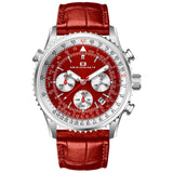 Oceanaut Men's Flight Red Dial Watch - OC0129 by Balec Group