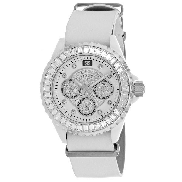 Oceanaut Women's Ceramic White Dial Watch - OC0213CL by Balec Group