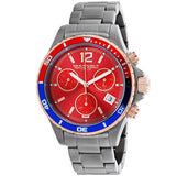 Oceanaut Men's Baltica Special Edition Red Dial Watch - OC0534 by Balec Group