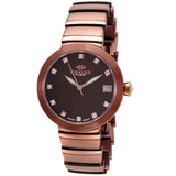 Oniss Women's Prima  Blue Dial Watch - ON5559-50IPBN by Balec Group