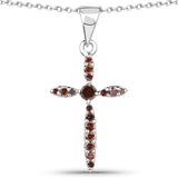 0.22 Carat Genuine Red Diamond .925 Sterling Silver Pendant