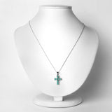 1.38 Carat Genuine Emerald .925 Sterling Silver Pendant