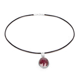 28.78 Carat Genuine Ruby .925 Sterling Silver Pendant