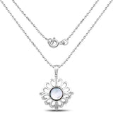 3.28 Carat Genuine Pearl .925 Sterling Silver Pendant