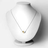 1.35 Carat Genuine Citrine .925 Sterling Silver Pendant