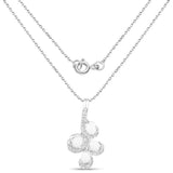 0.60 Carat Genuine Opal .925 Sterling Silver Pendant
