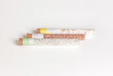 Natural Bath Salts Gift set in 8 Glass Tubes, Luxurious Bath Experience by Lizush