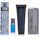 Paris Hilton by Paris Hilton Gift Set -- 3.4 oz  Eau De Toilette Spray + 3 oz Body Wash + 2.75 oz Deodorant Stick + .25 Mini EDT Spray for Men