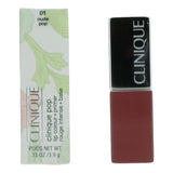 Clinique Pop, .13 oz Lip Colour + Primer- 01 Nude Pop