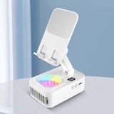 BreezyBeats 3-in-1 Station With Bluetooth Speaker, Mini Fan and Phone Holder