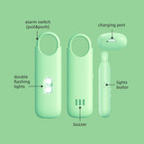 Sarge Nova All-in-1 Safety Sound Alarm Flashlight and Keychain