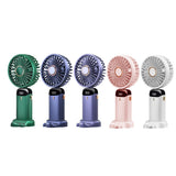 Scenti Breeze Aromatherapy Foldable Fan USB Rechargeable With Digital Display
