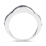 1.68 ct. Genuine Amethyst .925 Sterling Silver Ring