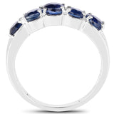 1.90 Carat Genuine Kyanite .925 Sterling Silver Ring