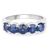 1.90 Carat Genuine Kyanite .925 Sterling Silver Ring
