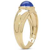 2.45 Carat Tanzanite 10K Yellow Gold Ring