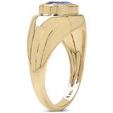 1.88 ct. Tanzanite 10K Yellow Gold Ring