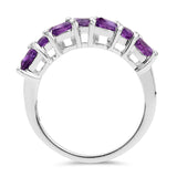 1.75 ct. Genuine Amethyst .925 Sterling Silver Ring for women
