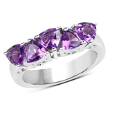 2.00 ct Amethyst .925 Sterling Silver Ring for women