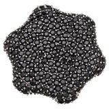 8.58 Carat Genuine Black Spinel .925 Sterling Silver Ring
