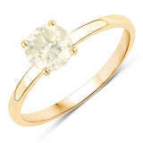 1.02 ct. Genuine TLC Diamond 14K Yellow Gold Ring for women
