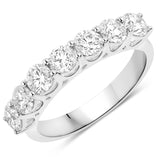 1.54 Carat Genuine Lab Grown Diamond 14K White Gold Ring