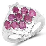 1.98 ct. Genuine Ruby .925 Sterling Silver Ring