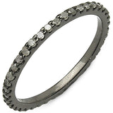 0.60 Carat Genuine TLB Diamond .925 Sterling Silver Ring