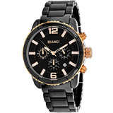 Roberto Bianci Men's Amadeo Black Dial Watch - RB58751 by Balec Group