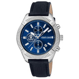 Roberto Cavalli Men's Robusto Blue Dial Watch - RC5G011L0025 by Balec Group